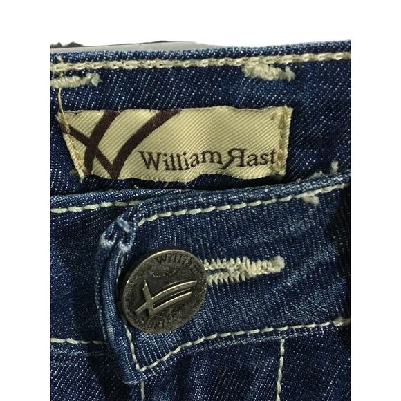 William Rast Belle Capri Low Rise Pocket Flap Jeans Womens 25 Normcore Capsule - Picture 4 of 6